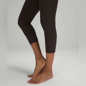 Lululemon align pant 23” scalloped